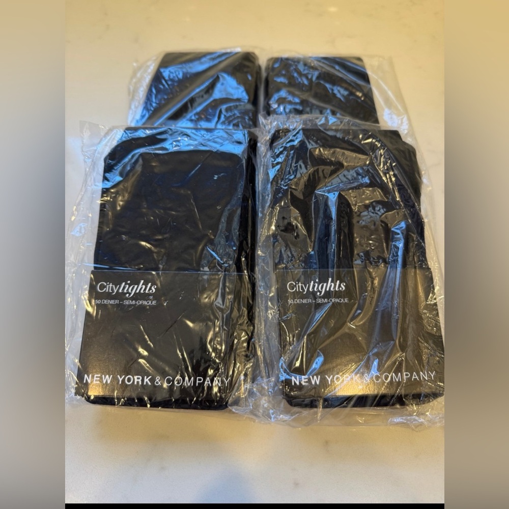 Black Semi-Opaque Tights